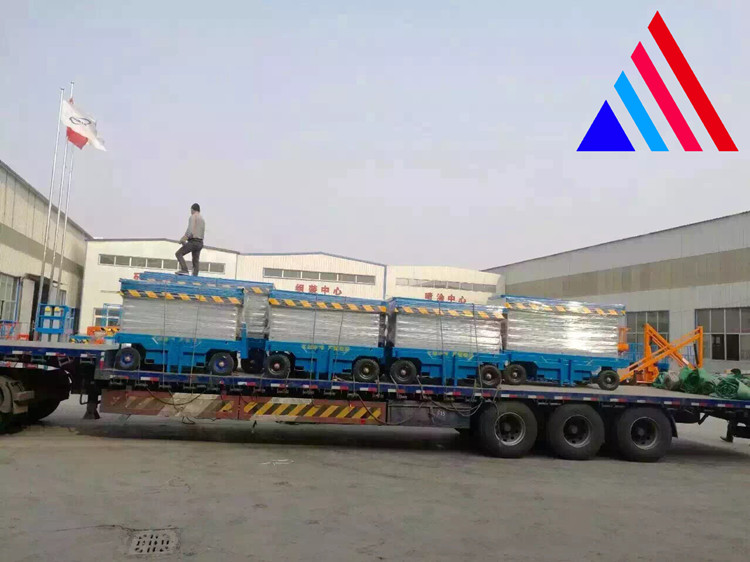 泰钢升降机发货现场